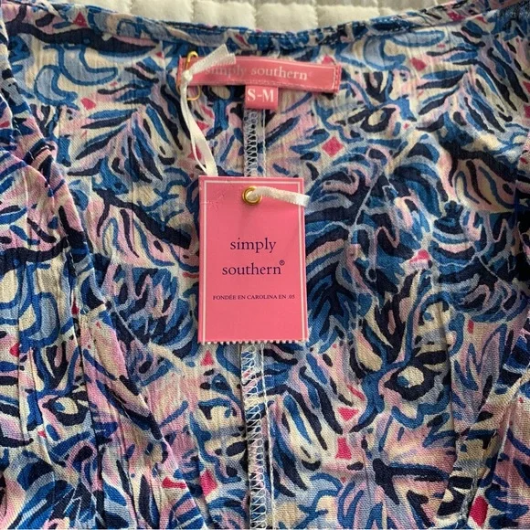 NWT Simply Southern Coverup - Picture 5 of 6